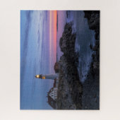Leuchttürme | Cape Elizabeth Maine Lighthouse Puzzle (Vertikal)