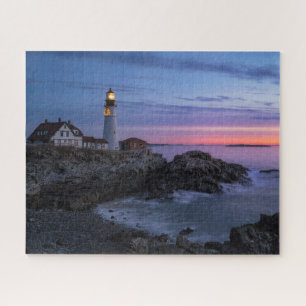 Leuchttürme Cape Elizabeth Maine Lighthouse Puzzle