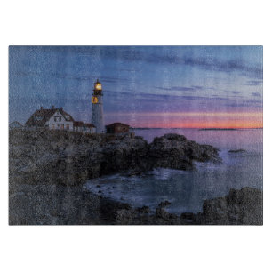 Leuchttürme Cape Elizabeth Maine Lighthouse Schneidebrett