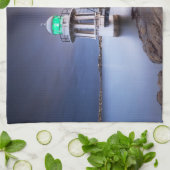 Leuchttürme | Cremorne Point Lighthouse Australien Geschirrtuch (Gefaltet)