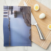 Leuchttürme | Cremorne Point Lighthouse Australien Geschirrtuch (Viertel Falte)