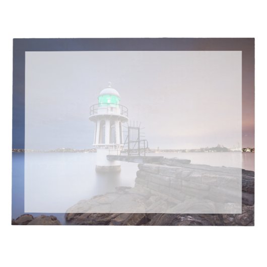 Leuchttürme | Cremorne Point Lighthouse Australien Notizblock (Vorderseite)