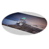 Leuchttürme | Cremorne Point Lighthouse Australien Schneidebrett (Ecke)