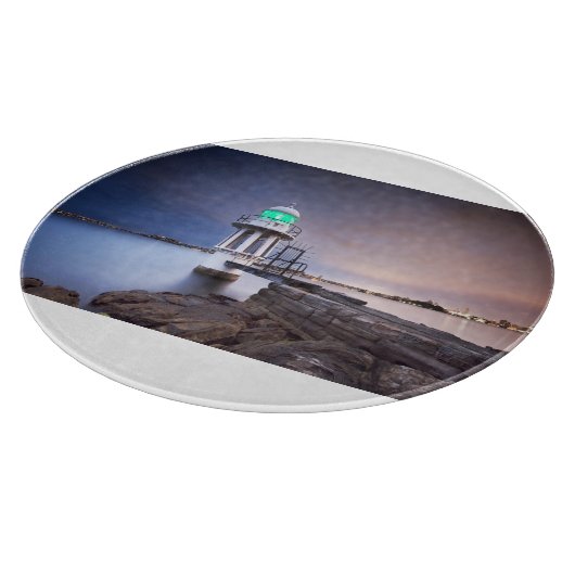 Leuchttürme | Cremorne Point Lighthouse Australien Schneidebrett (Ecke)