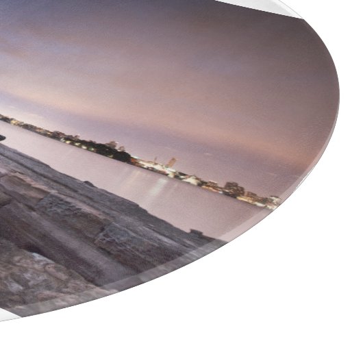 Leuchttürme | Cremorne Point Lighthouse Australien Schneidebrett (Ecke)