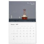 Leuchttürme der Bucht von Delaware Kalender (Feb 2027)