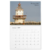 Leuchttürme der Bucht von Delaware Kalender (Jan 2027)