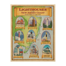 Leuchttürme der New Jersey Coast