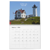 Leuchttürme des Nordostwandkalenders Kalender (Feb 2026)