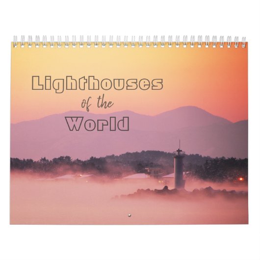 Leuchttürme des Welt12-monatigen Kalenders Kalender (Titelbild)