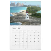 Leuchttürme des Welt12-monatigen Kalenders Kalender (Feb 2022)