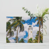 Leuchttürme | Dewundara Matara Sri Lanka Dankeskarte (Stehend Vorderseite)