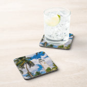 Leuchttürme | Dewundara Matara Sri Lanka Getränkeuntersetzer (Rechte Seite)