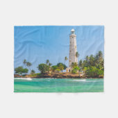 Leuchttürme | Dewundara Sri Lanka Fleecedecke (Vorderseite (Horizontal))