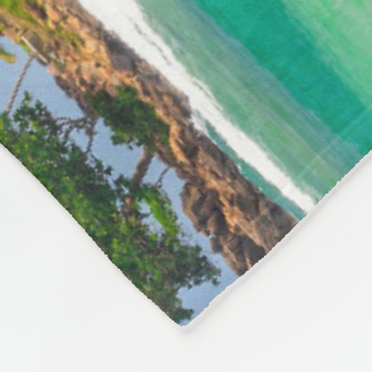 Leuchttürme | Dewundara Sri Lanka Fleecedecke (Ecke)