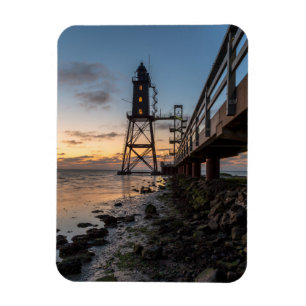 Leuchttürme   Eversand-Oberfeue Deutschland Magnet