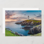 Leuchttürme | Fanad Head Lighthouse Irland Dankeskarte (Vorne/Hinten)