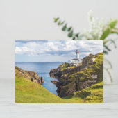 Leuchttürme | Fanad Head Lighthouse Irland Dankeskarte (Stehend Vorderseite)