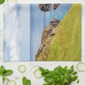 Leuchttürme | Fanad Head Lighthouse Irland Geschirrtuch (Gefaltet)