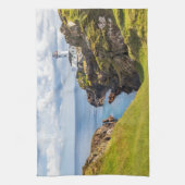 Leuchttürme | Fanad Head Lighthouse Irland Geschirrtuch (Vertikal)