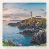 Leuchttürme | Fanad Head Lighthouse Irland Glasuntersetzer (Vorderseite)