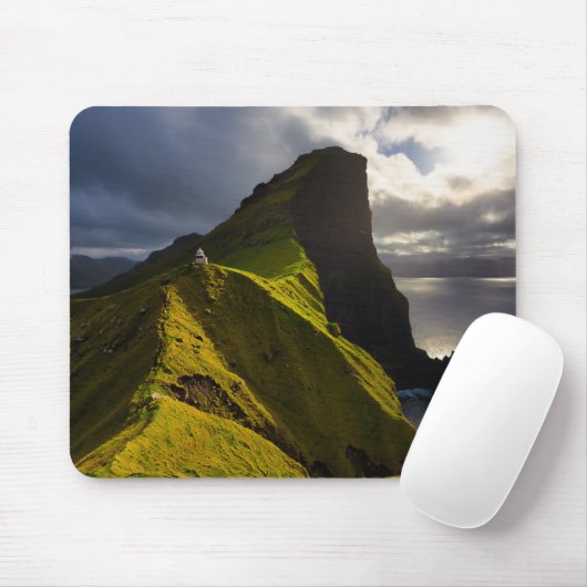 Leuchttürme | Färöer Dänemark Mousepad (Mit Mouse)