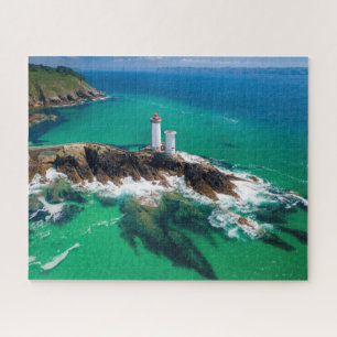 Leuchttürme Finistère Brest Bretagne Lighthouse Puzzle