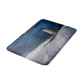 Leuchttürme | Frankfort Lighthouse Lake Michigan Badematte (Schrägansicht)