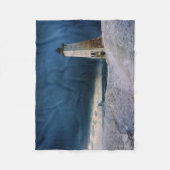 Leuchttürme | Frankfort Lighthouse Lake Michigan Fleecedecke (Vorderseite)