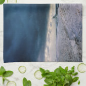 Leuchttürme | Frankfort Lighthouse Lake Michigan Geschirrtuch (Gefaltet)