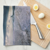 Leuchttürme | Frankfort Lighthouse Lake Michigan Geschirrtuch (Viertel Falte)