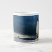 Leuchttürme | Frankfort Lighthouse Lake Michigan Jumbo-Tasse (Vorderseite)