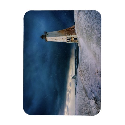 Leuchttürme | Frankfort Lighthouse Lake Michigan Magnet (Vertikal)