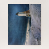 Leuchttürme | Frankfort Lighthouse Lake Michigan Puzzle (Vertikal)