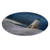 Leuchttürme | Frankfort Lighthouse Lake Michigan Schneidebrett (Ecke)