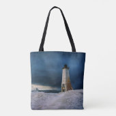 Leuchttürme | Frankfort Lighthouse Lake Michigan Tasche (Rückseite)