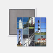 Leuchttürme für Außenbänke Magnet (Vorderseite/Rückseite)