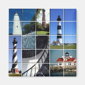 Leuchttürme für Außenbänke Magnet (Vorne)