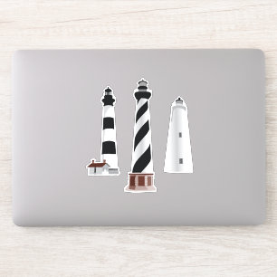 Leuchttürme für Außenbänke - Vinyl Stickers Aufkleber