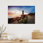 Leuchttürme | Gemein Ruz Lighthouse Poster (Küche)