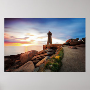 Leuchttürme   Gemein Ruz Lighthouse Poster