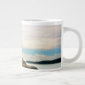 Leuchttürme | Georges Island Lighthouse Jumbo-Tasse (Rechts)