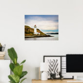 Leuchttürme | Georges Island Lighthouse Poster (Heimbüro)