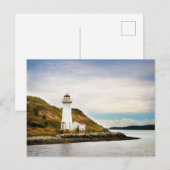 Leuchttürme | Georges Island Lighthouse Postkarte (Vorne/Hinten)