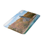 Leuchttürme | Grand Island East Channel Light Badematte (Schrägansicht)