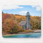 Leuchttürme | Grand Island East Channel Light Mousepad (Vorne)