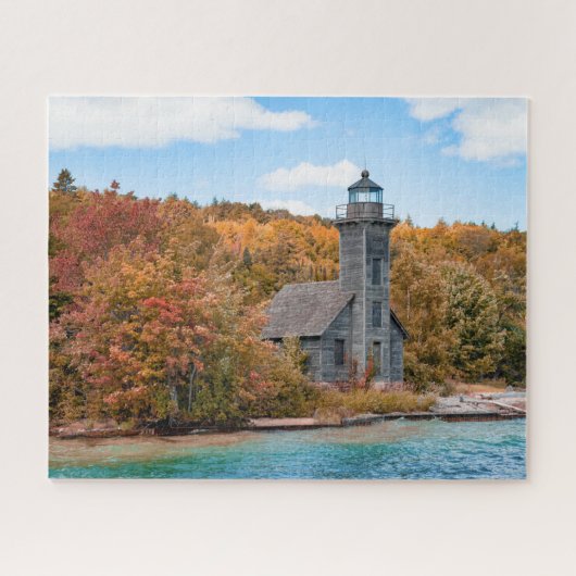 Leuchttürme | Grand Island East Channel Light Puzzle (Horizontal)