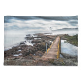 Leuchttürme | Grand Marais Lighthouse Minnesota Kissenbezug (Rückseite)