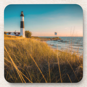 Leuchttürme Großer Leuchtturm Ludington, MI Getränkeuntersetzer