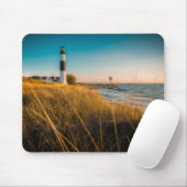 Leuchttürme | Großer Leuchtturm Ludington, MI Mousepad (Mit Mouse)